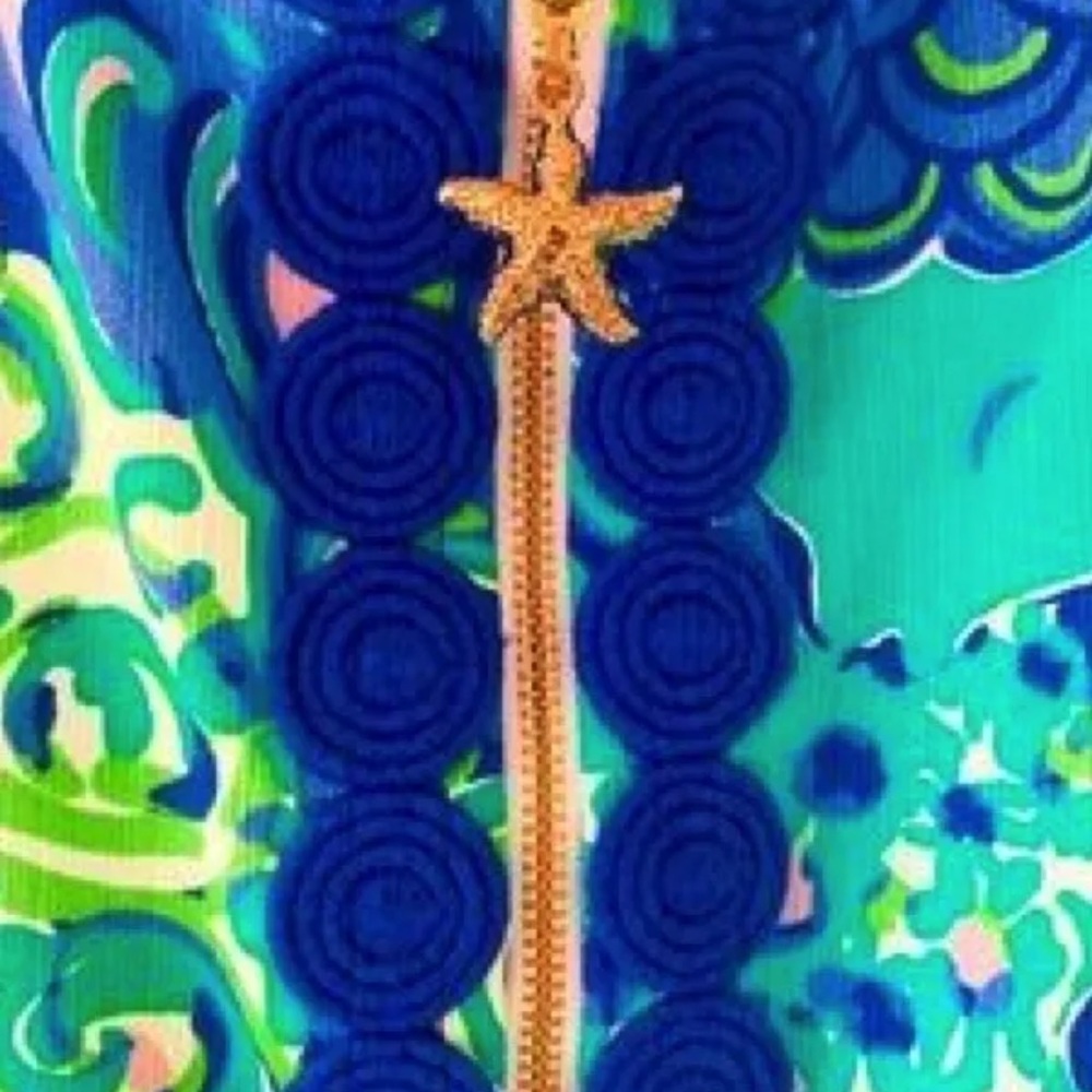 NWT LILLY PULITZER CATHY SHIFT SEA BLUE LILLY'S LAGOON GRAIL! BEAUTIFUL!! - Picture 3 of 14